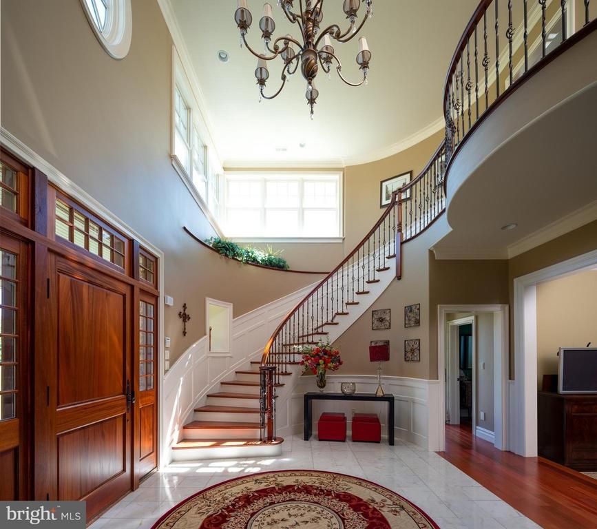 Overhead view of Luxurious Colonial in Perkasie, PA.