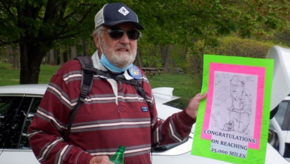 Parkesburg Octogenarian Hikes Equivalent of a Trip Around the World
