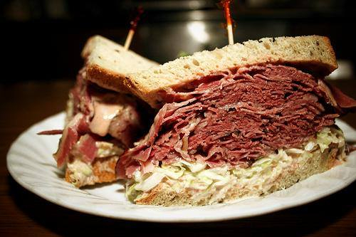 ben and irv's corned beef sandwich montco foodie
