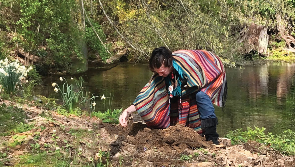 Ancestral Roots: Langhorne Daughter Preps Site for a Tree, Replacing One Her Grandfather Grew Decades Ago