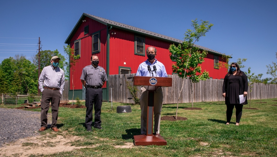 Department of Agriculture Deputy Secretary Fred Strathmeyer Willow Spring Kennels in Doylestown