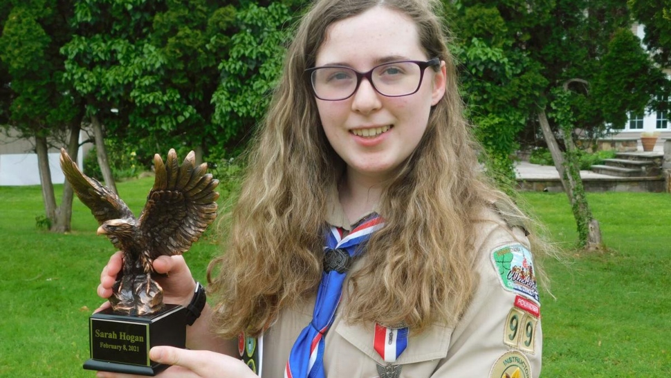 Eagle Scout Sarah Elizabeth Hogan