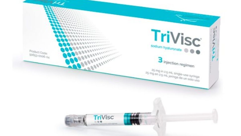 TriVisc syringes, OrthogenRx, Inc.
