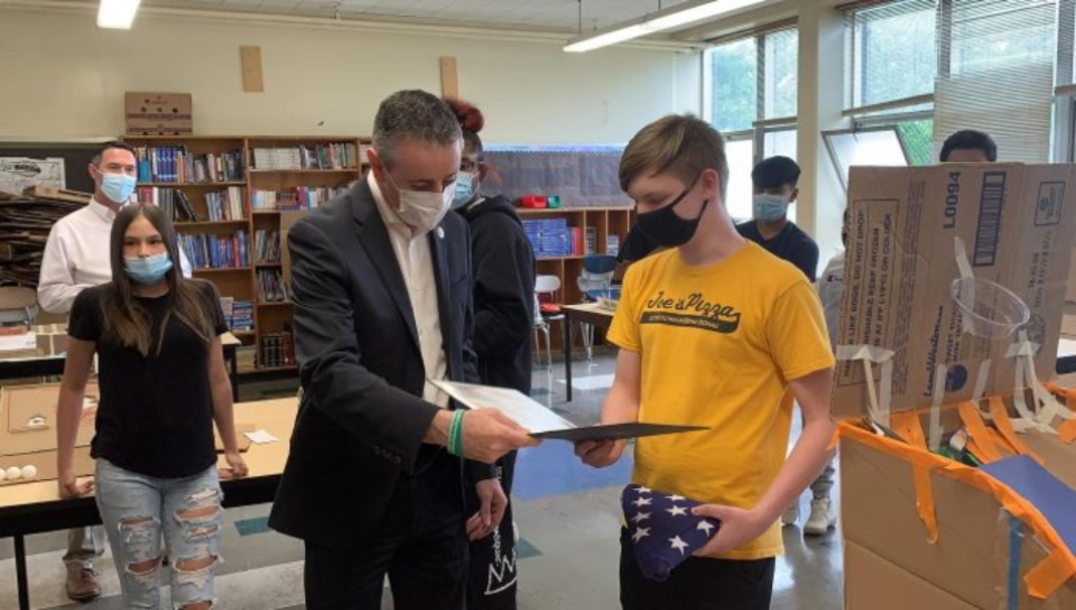 State Congressional Record Recognizes Big Heart, Generous Spirit of 13-Year-Old Bicycle Repairman