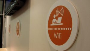 Bucks County Emergency Shelter, now connected to WiFi, thanks to a Comcast donation.