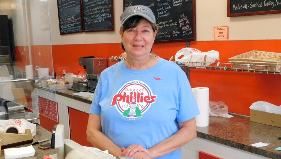 Becky Betz of Becky's Newtown Deli