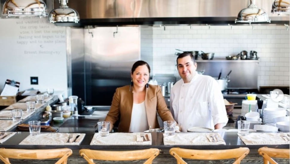 Christine and Nick Kondra, owners of Wayne's Cornerstone Bistro