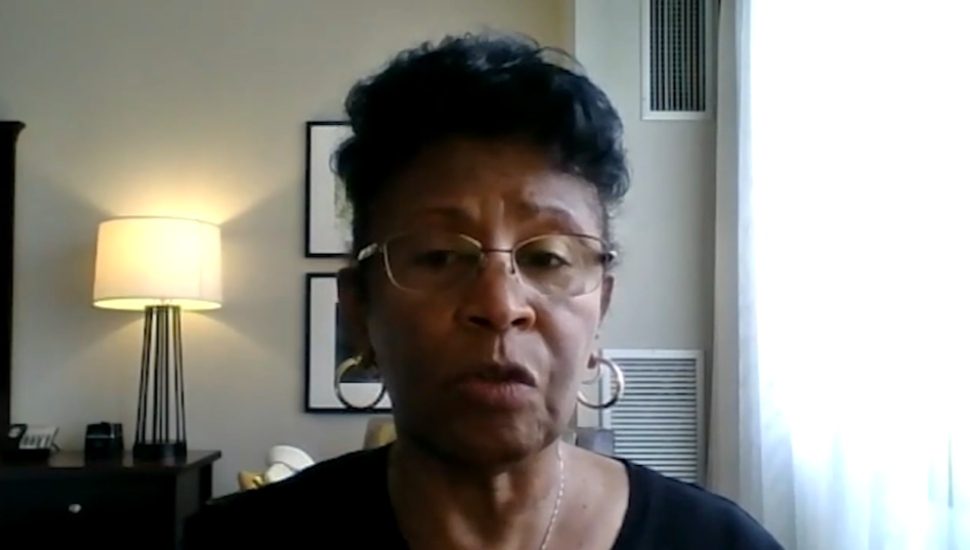 NAACP Bucks County President Karen Downer