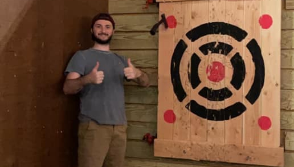 Ax throwing Bucks County