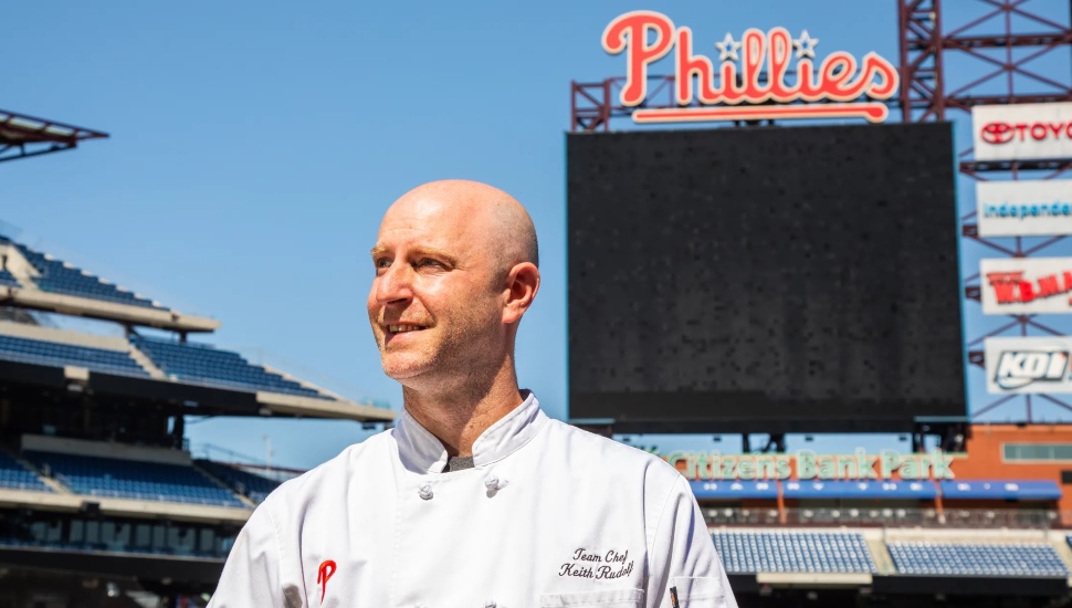 Richboro Chef Keith Rudolf Plates Nutritious — But Not Too Frou-Frou — Dishes for the Philadelphia Phillies