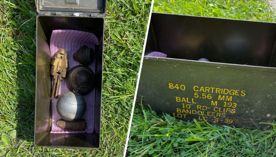 Seven-Year-Old Perkasie ‘Treasure Hunters,’ Thinking They Found $5 Million, Unearth a Hand Grenade Instead