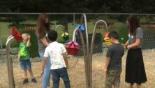 kids in playground