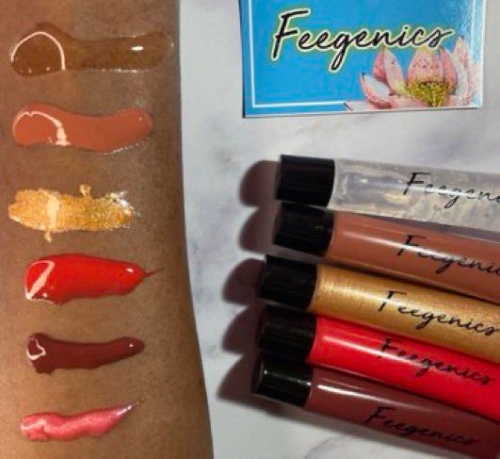lipsticks and color from Feegenics.