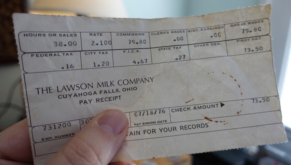 pay stub