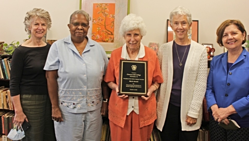 Chestnut Hill College Receives PSMLA Award For Excellence in World Languages