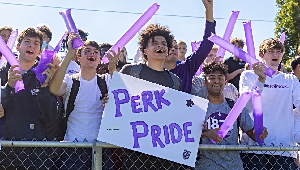 PerkPride Pep Rally perkie school 2021