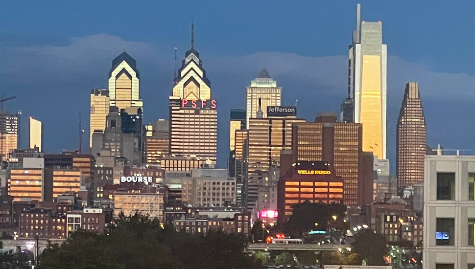 Philadelphia Skyline.