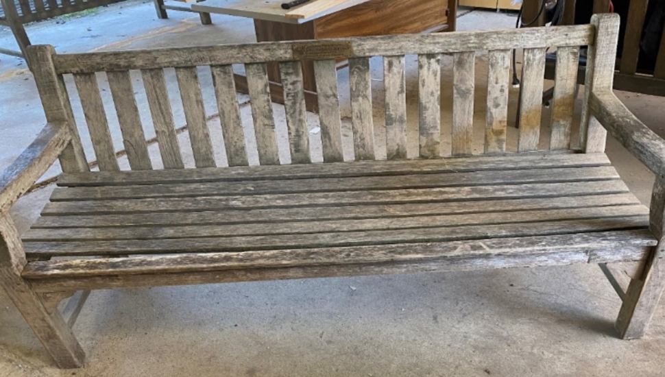 park bench