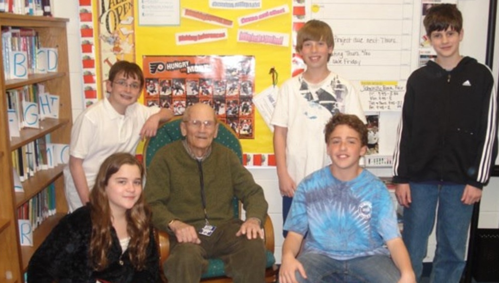 senior adult school volunteer