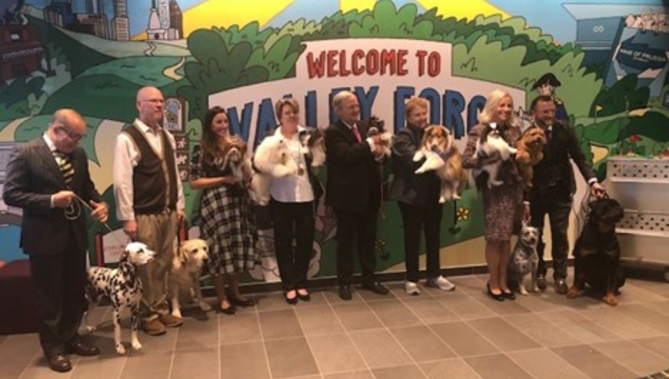 National Dog Show Holds Press Preview Event at Pet-Friendly Audubon Hotel