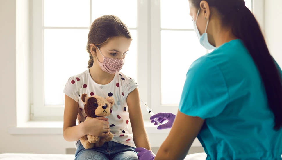 Co-parenting over the vaccine