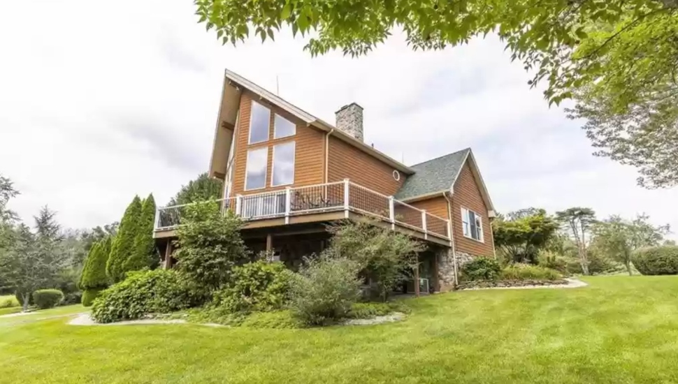 house with large windows