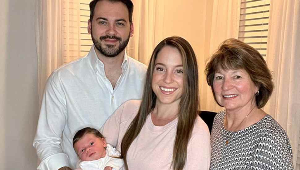 family with baby