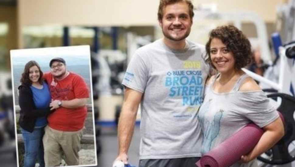 smiling couple