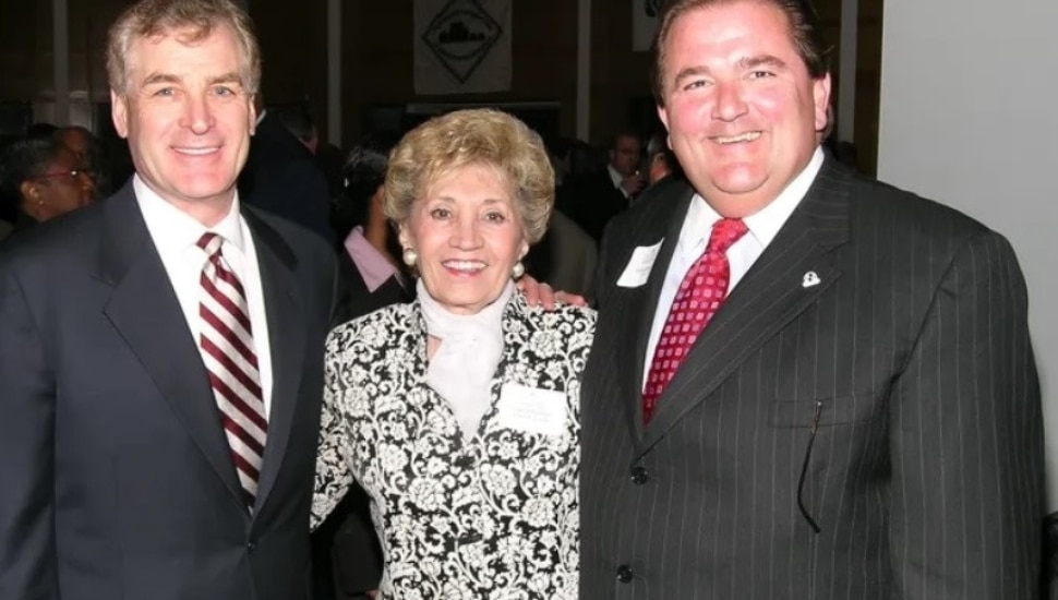 Edward McBride, Mark Schweiker and Anna Verna.