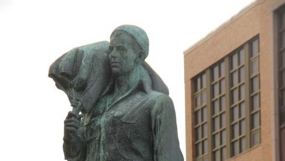 The Sun Seamen's Memorial in Marcus Hook.