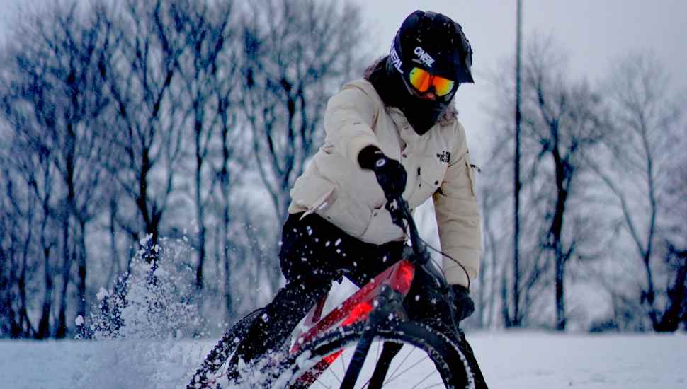 Bucks County Bicyclists: Stop Riding in Winter? Snow Way!
