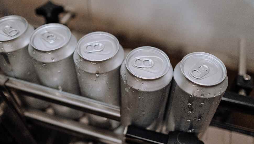 cans in a row