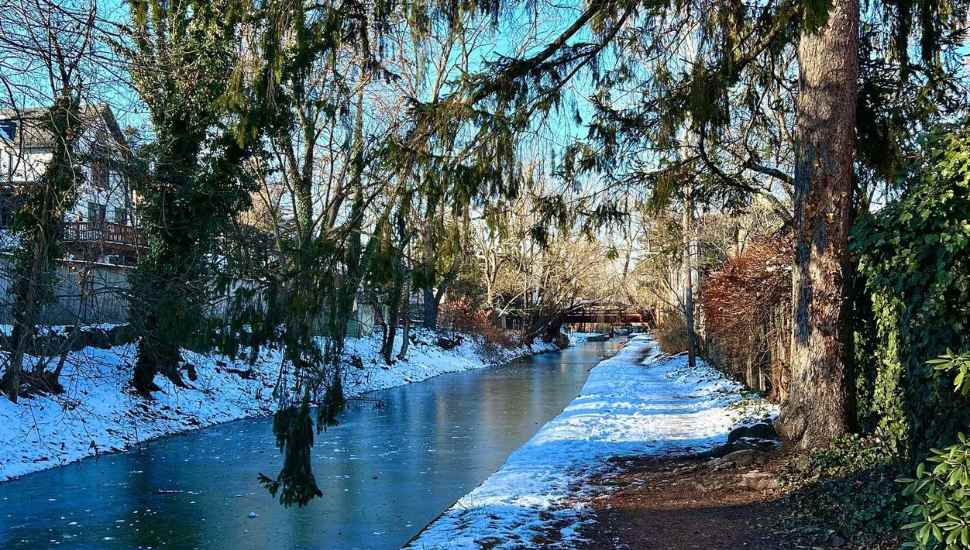 icy water