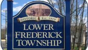 Lower frederick township sign