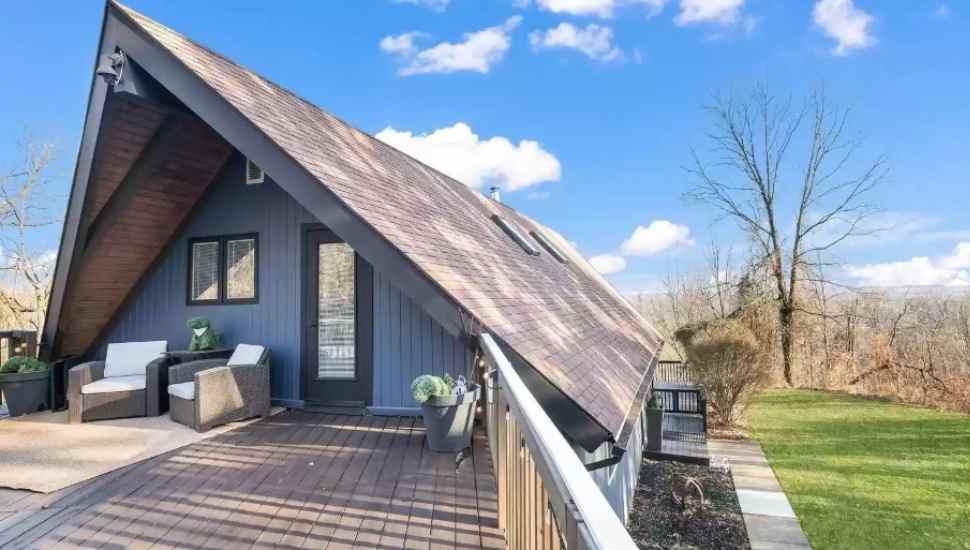 a-frame house