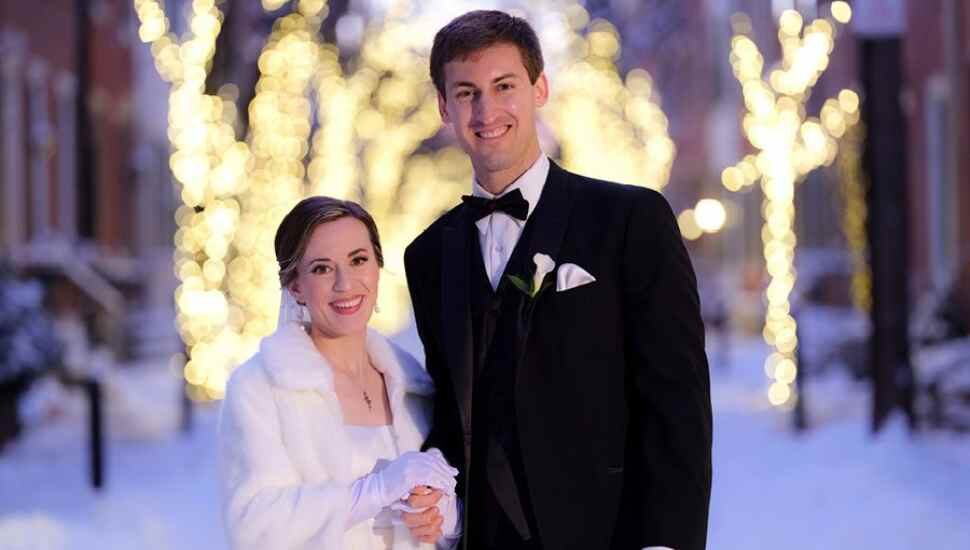 couple in snow