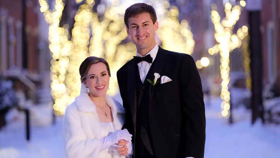 couple in snow