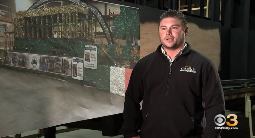 Sean Smith at Cavan Construction in Aston.