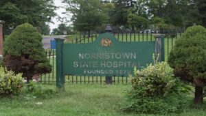 Norristown State Hospital entrance