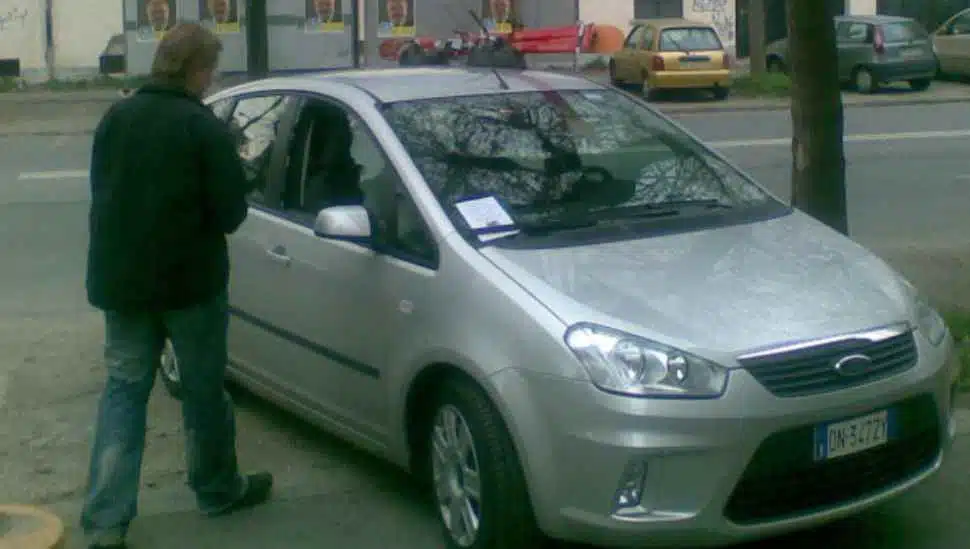 broken car window