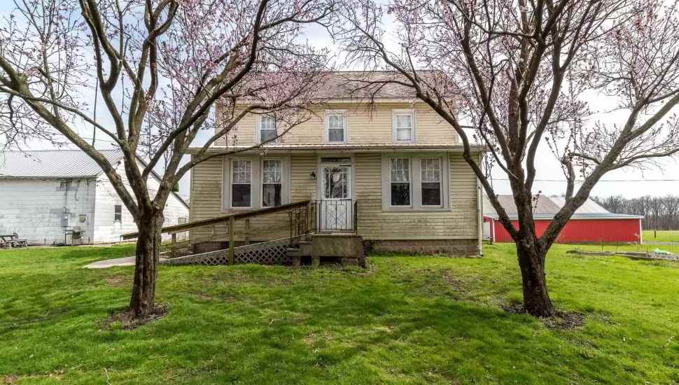 yellow home