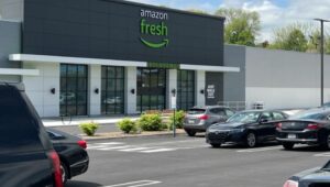 The new Amazon Fresh store in Broomall.