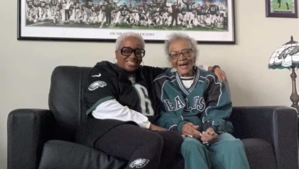 Danita Alston, at left, and her mother, Marybelle.
