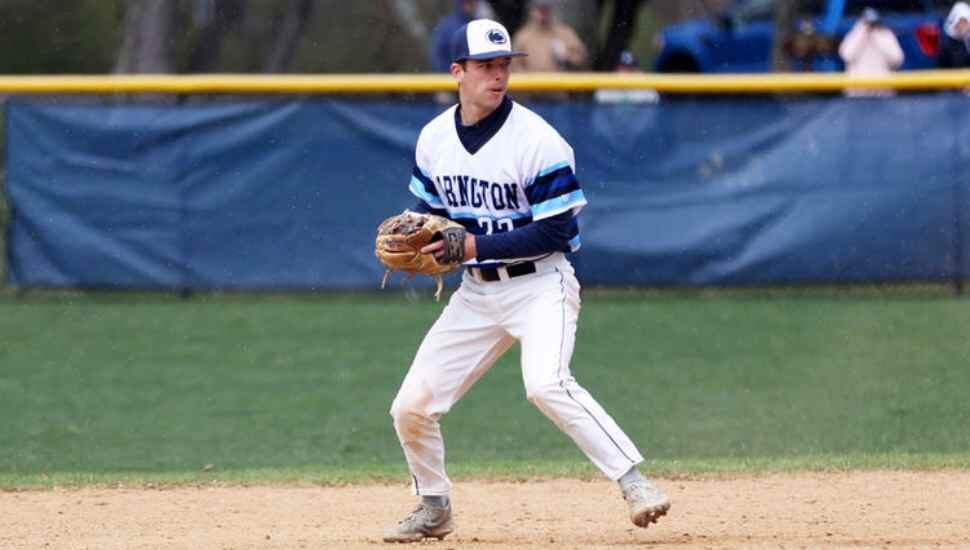 guy playing baseball