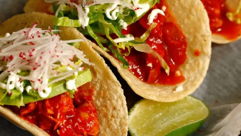 2 tacos from Buena Onda in Philadelphia