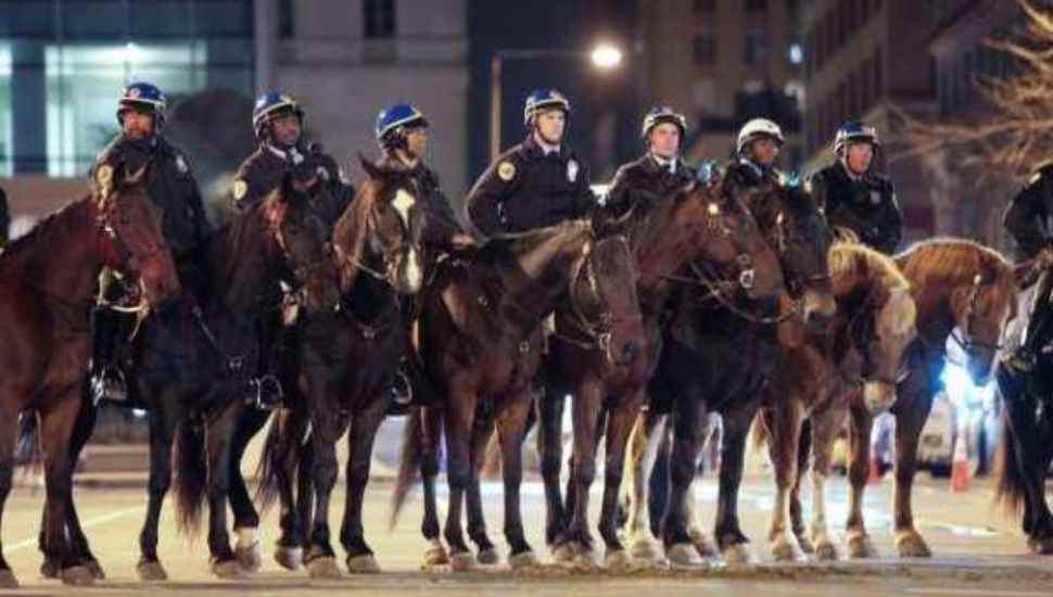 men on horseback