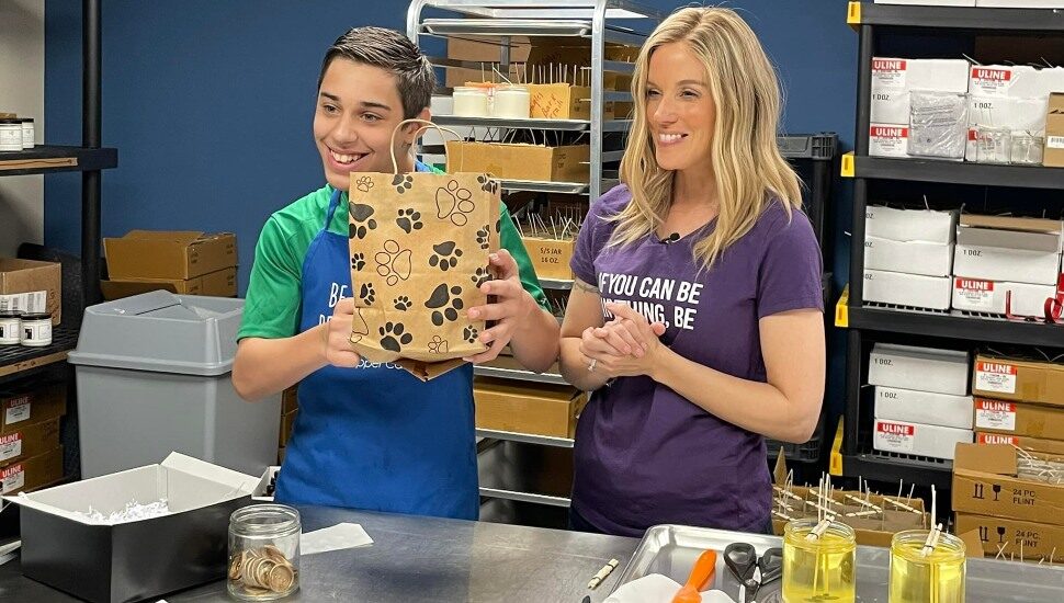 Shane and Pepper Candle Company.