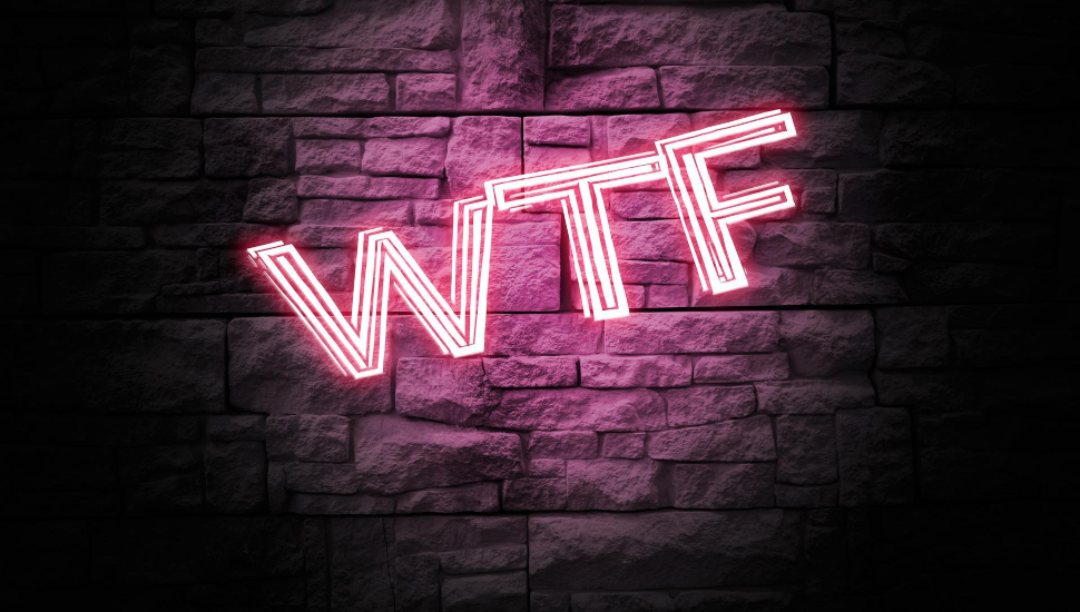 WTF in neon lights