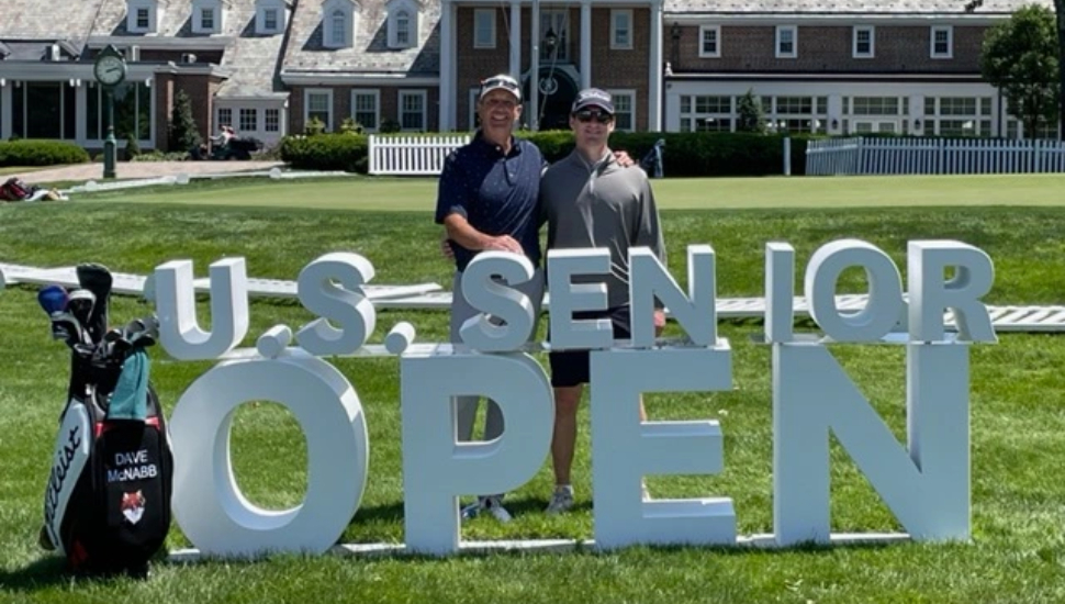 Head Pro at Malvern’s Applebrook Golf Club Tees Off in Front of Hometown Fans at U.S. Senior Open