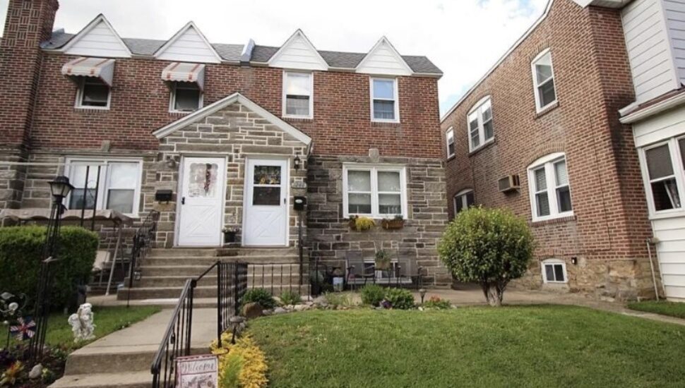 A home in Eddystone once lived in by Jennifer Aniston.
